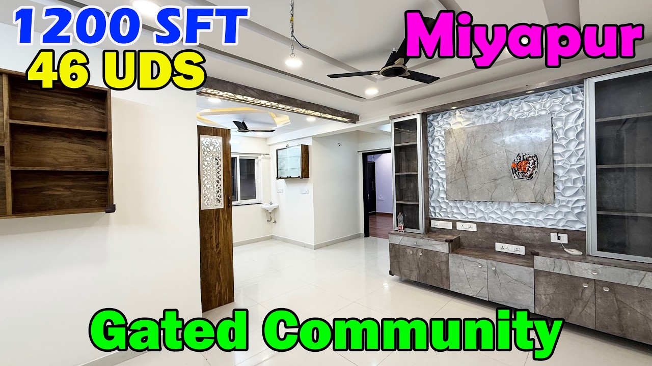 2BHK flat for sale miyapur (p942) || HMDA ||number.. 6281118626 ||#gatedcommunity 