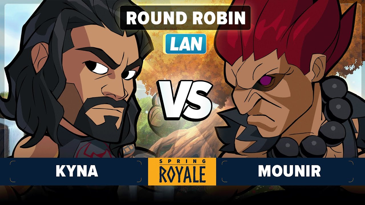 Kyna vs Mounir - Round Robin - Spring Royale 2024 - LAN 1v1