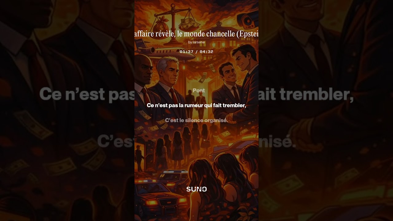 L'affaire révèle, le monde chancelle (Epstein) - Punk rock pop