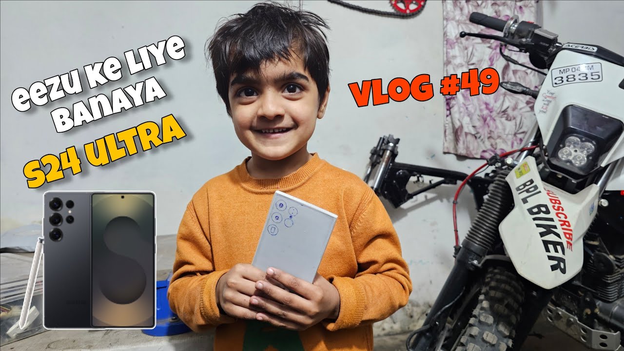Eezu Ko Chahiye Galaxy S24 Ultra Phone 😲 | Bpl Biker Vlog #49