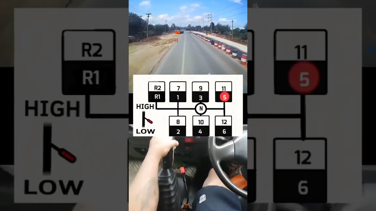 How to Shift 12 gear truck manual June 23, 2023