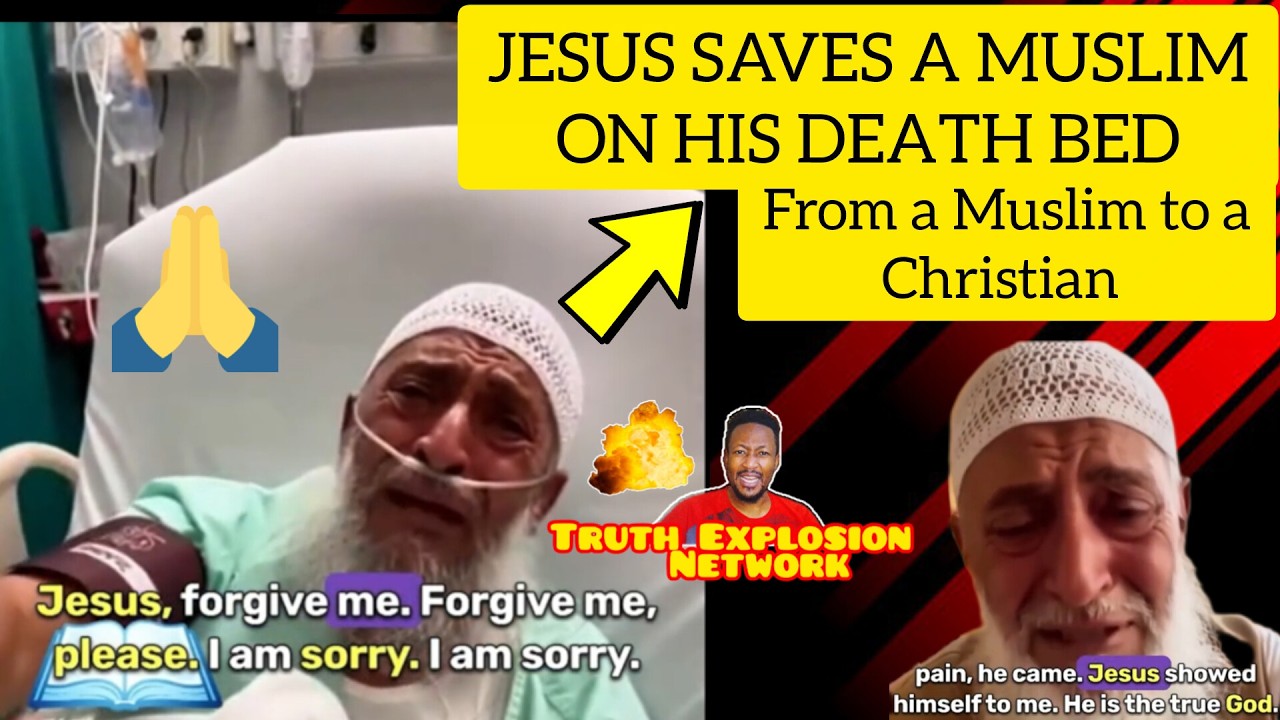 JESUS CHRIST SAVES A MUSLIM MAN ON HIS DEATH BED, POWERFUL TESTIMONY, WATCH UNTIL THE END