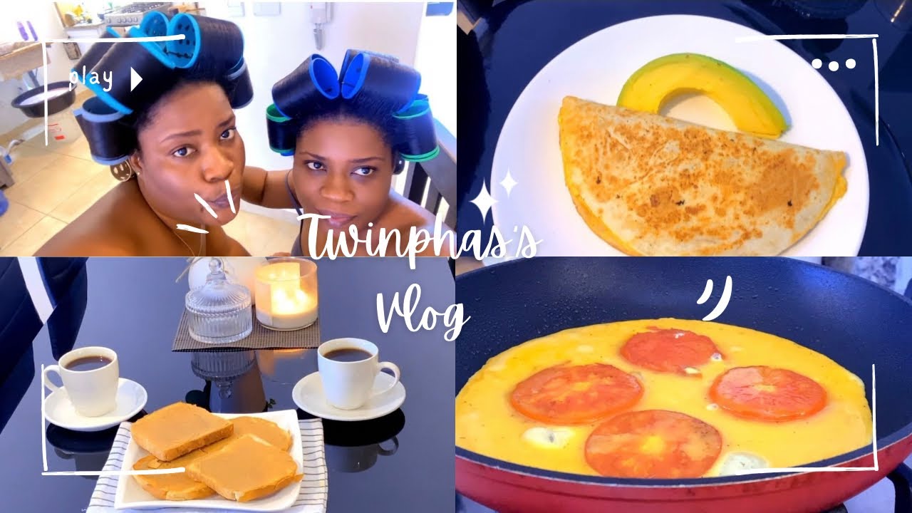 Days in our lives 🌷|2jours béni ak Twinphas🙏|yon bon café pays, routine cheveux,nouvo plat ect...