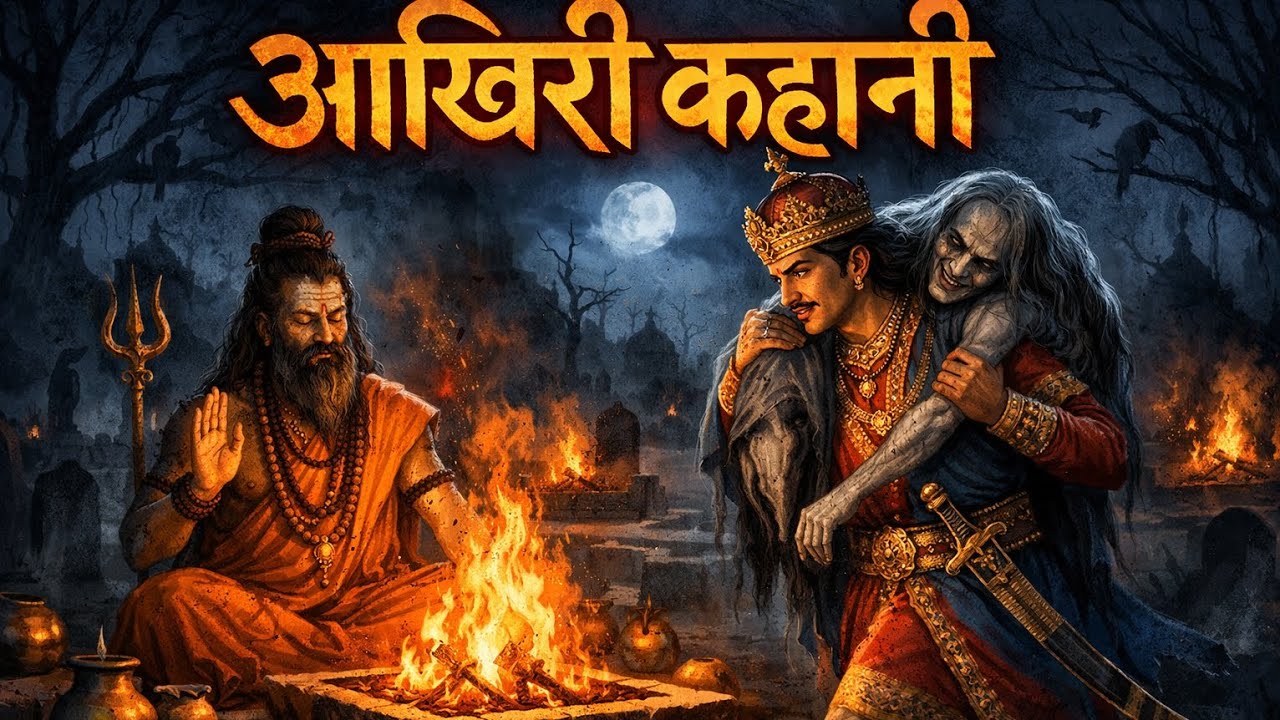 🔥पैरों की गड़बड़ी | आखिरी कहानी | विक्रम बेताल की अंतिम कथा | Vikram Betal Hindi Story #audio #hindi