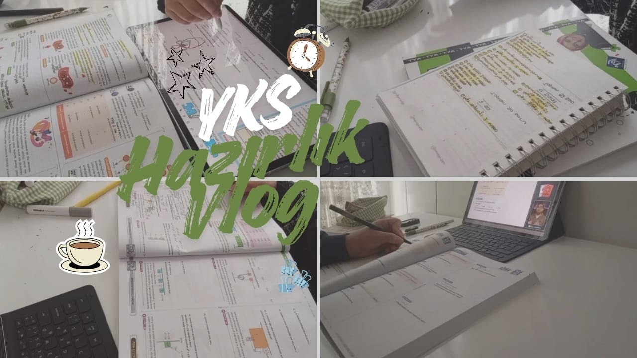 YKS26 Ders Vlog#1 | Sessiz vlog    #yks26iscalling #yks #keşfet #mezun