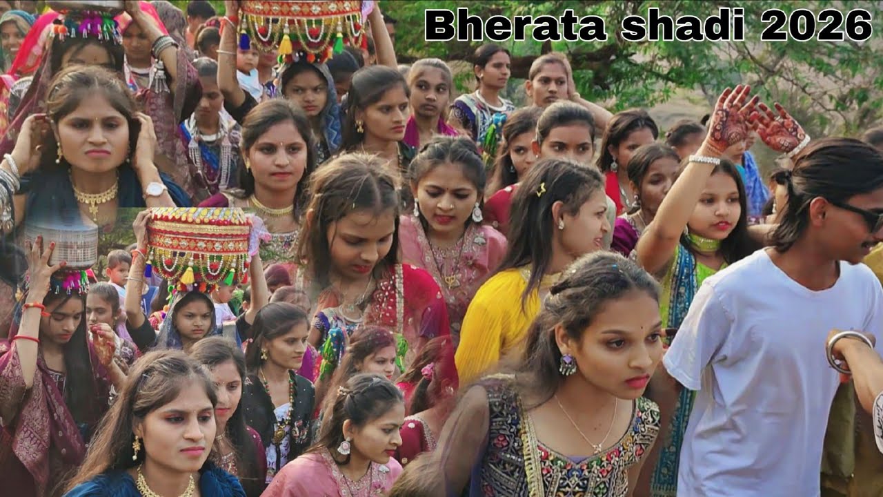 ભૈરેથા લગન ડાન્સ વિડીયો 2026 || આદિવાસી લગ્ન વિડિયો||Adivasi lagan ||Ghanshyam rathva new timli 2026