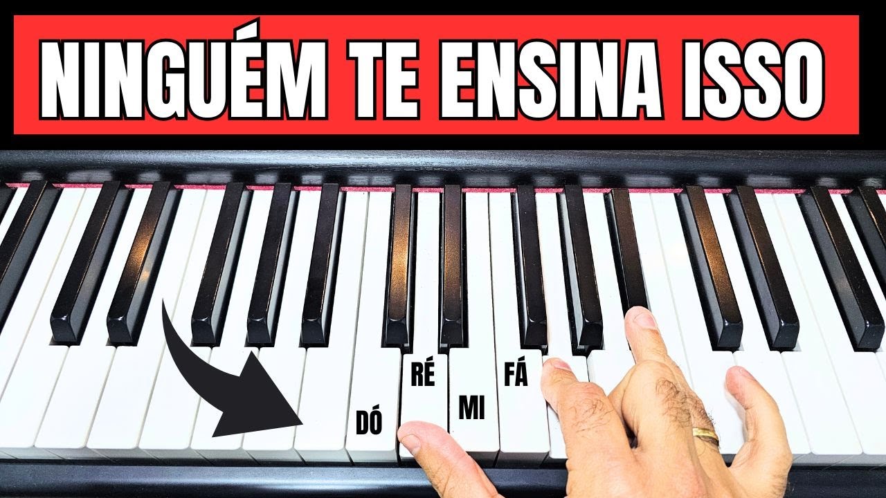SEGREDO PARA TOCAR TODAS AS MÚSICAS   AULA DE TECLADO 🎹