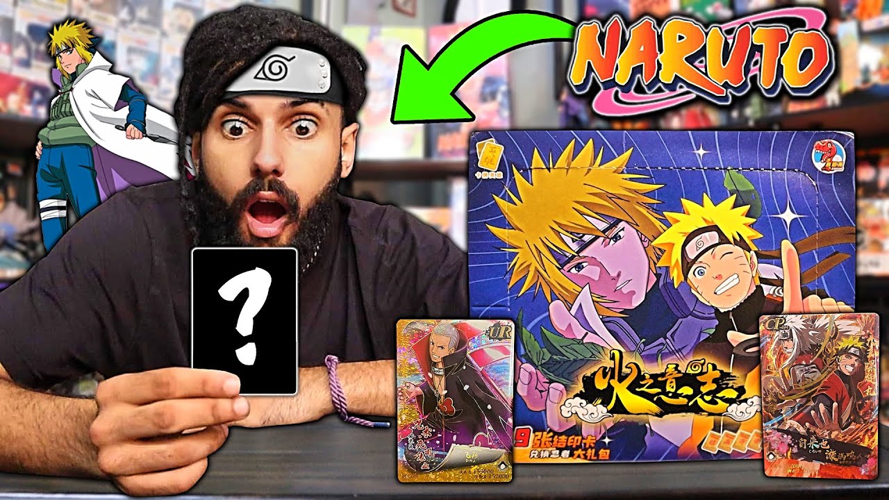 Opening THE NEW NARUTO CCG CARDS UNTIL WE PULL A LEGENDARY HOKAGE CARD!! *LIMITED BOOSTER BOX*