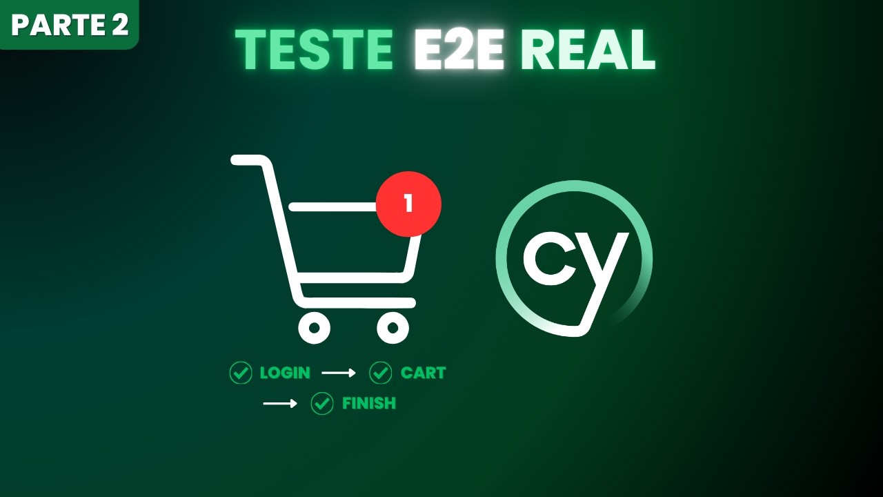 Seu 1º Teste E2E no Cypress: Carrinho e Checkout Completo (Parte 2)