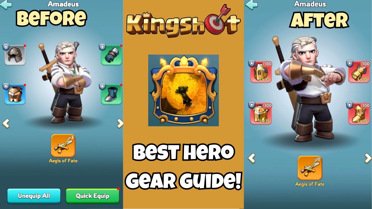 Kingshot - In-depth Hero Gear Guide