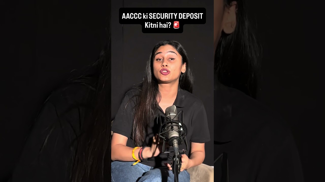 NEET 2026 Counselling : AACCC Ki security deposit kitni hai ? #neetcounselling #neet2026 #bhartimam