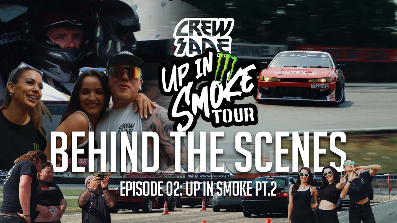 Up In Smoke Tour with Crewsade and Monster Energy pt.2 | BTS [4K]