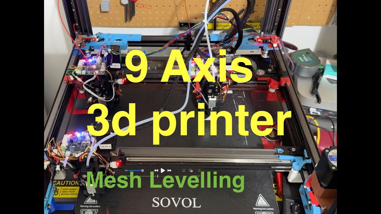 Nine Axis 3d printer - Sovol SV08 Duet3 RRF