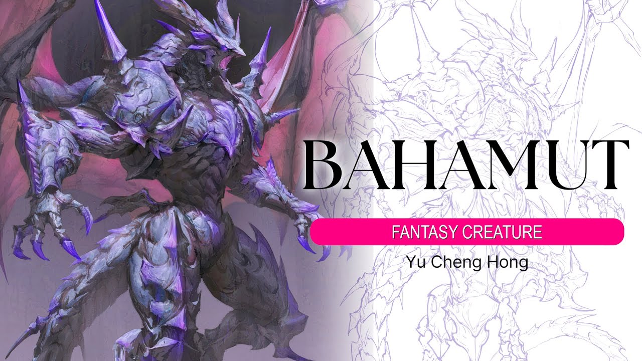 Fantasy creature- Bahamut