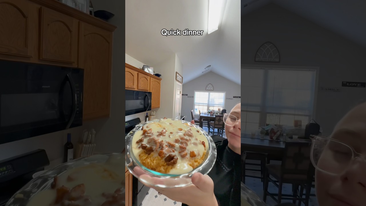 Quick dinner #dinner #dinnerideas #quickdinnerideas #momlife #ditlsahm #evening #moms