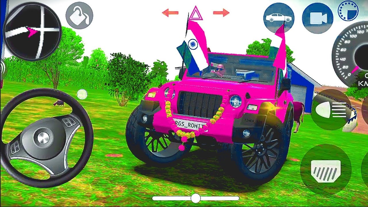 Mahindra Thar Extreme Offroad Game | Thar Mountain & Ramp Driving Gameplay