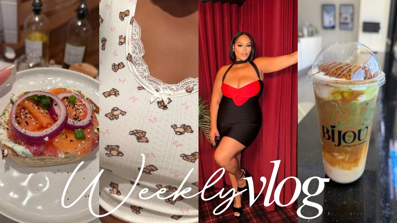 VLOG: Happy New Year, Viral Video Light, Activating My Bob, Content Day BTS, Galentine's Dinner