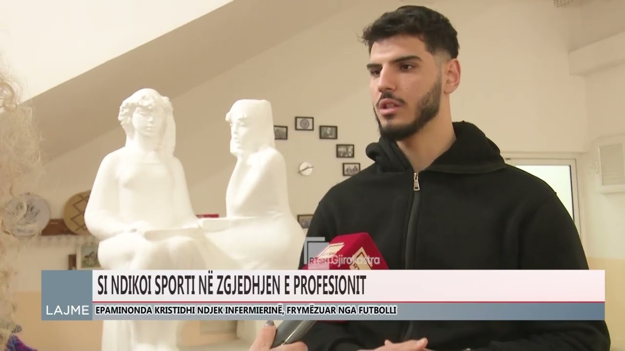 EPAMINONDA KRISTIDHI, I RIU QË ZGJODHI INFERMIERINË FRYMËZUAR NGA SPORTI