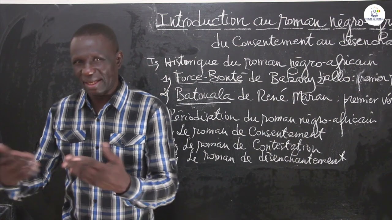Cours - Première - Français : Introduction au roman négro-africain / Suite 3 / M. Ba