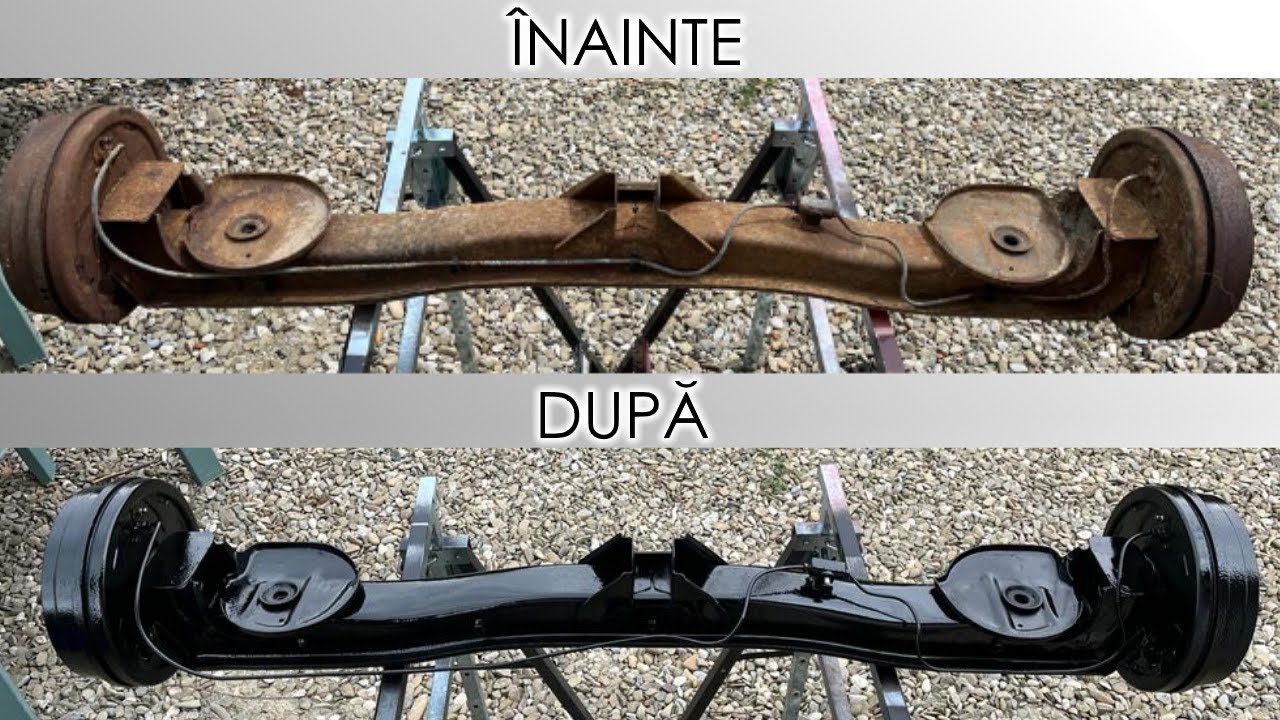 Sablare punte spate reconditionare dacia 1300