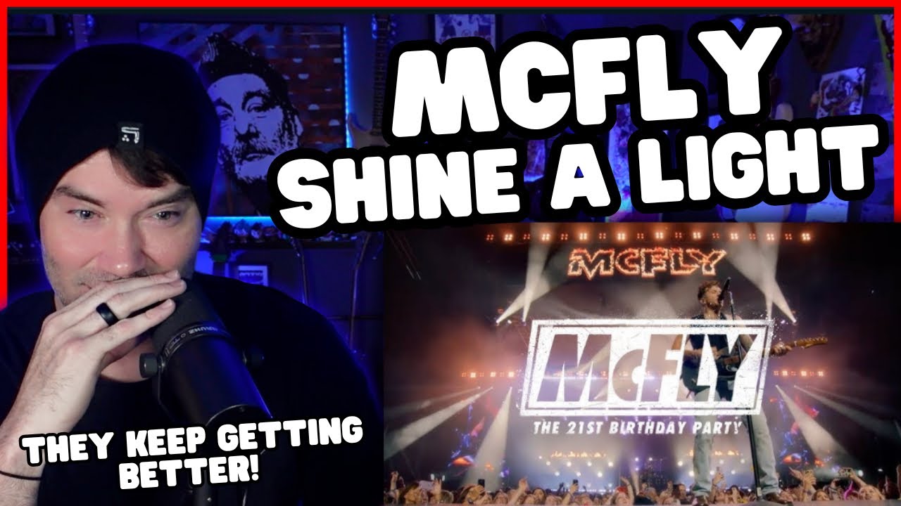Metal Vocalist Reacts -McFly - McFly - Shine A Light (Live at The O2)