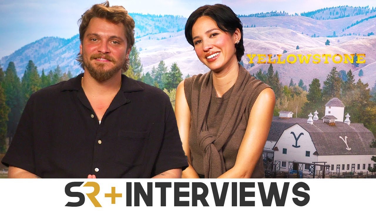 Yellowstone's Luke Grimes & Kelsey Asbille On Earth-Shattering Reveal & Kayce Taking Over The Ranch