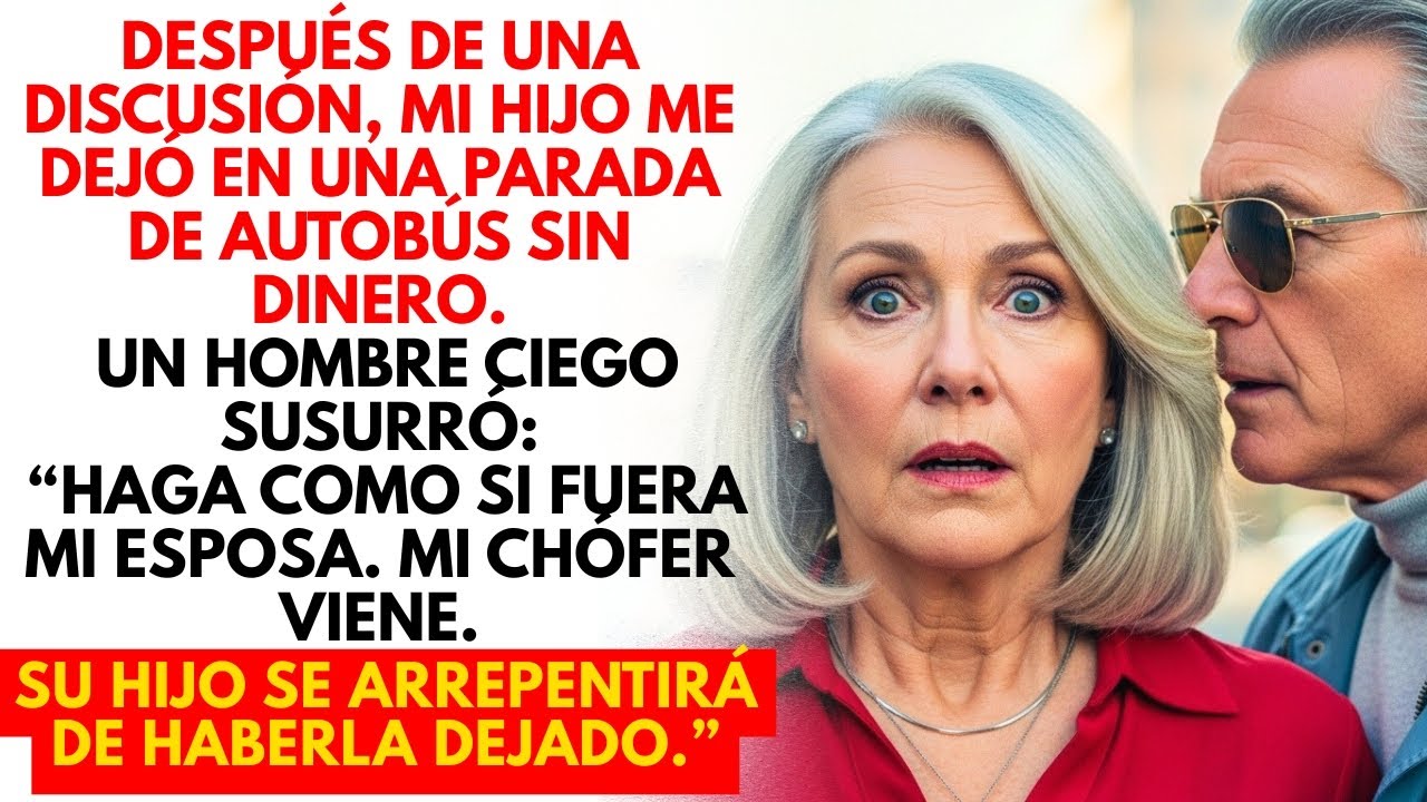 Mi hijo me echó del coche sin dinero y me dijo: “Ya no te soporto”. Pero apareció un hombre…