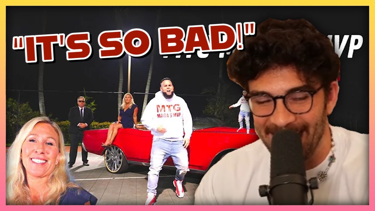 MAGA RAPPER IS BACK, NOW FEATURING MARJORIE TAYLOR GREEN?! | HasanAbi Reacts to Forgiato Blow