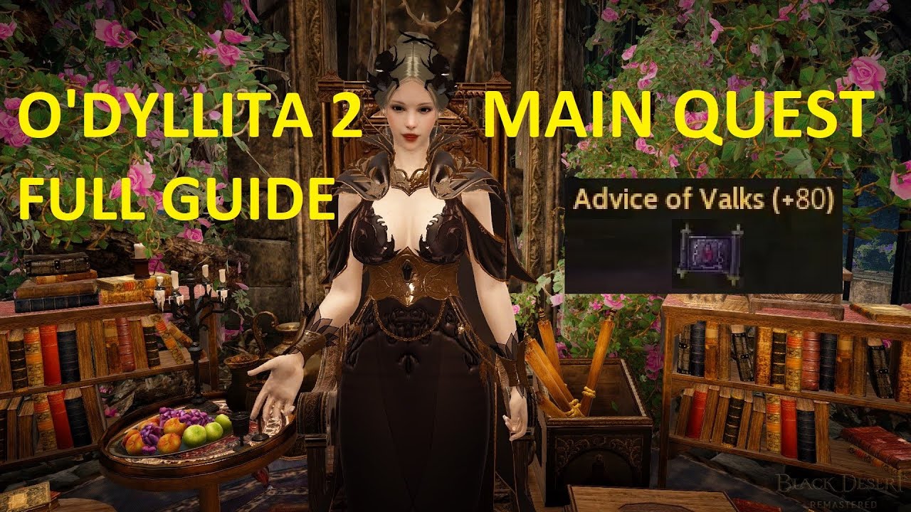 O'dyllita 2 Main Quest Full Guide (Time Stamp & Subtitle Available)