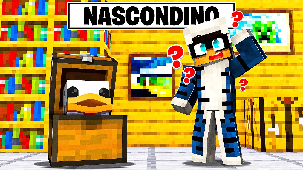 GIOCO A NASCONDINO CON KENDAL NEL MIO MONDO DI MINECRAFT