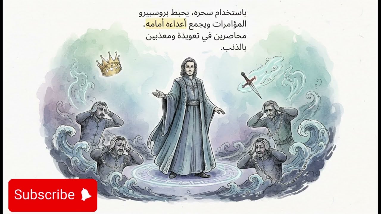 ملخص وتحليل مسرحية العاصفة - وليم شكسبير The Tempest