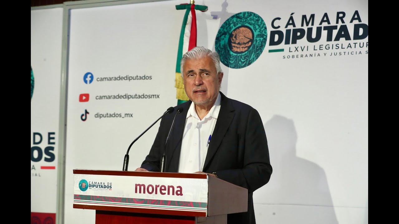EN VIVO / Conferencia de prensa del Dip. Jos&eacute; Narro C&eacute;spedes (MORENA)