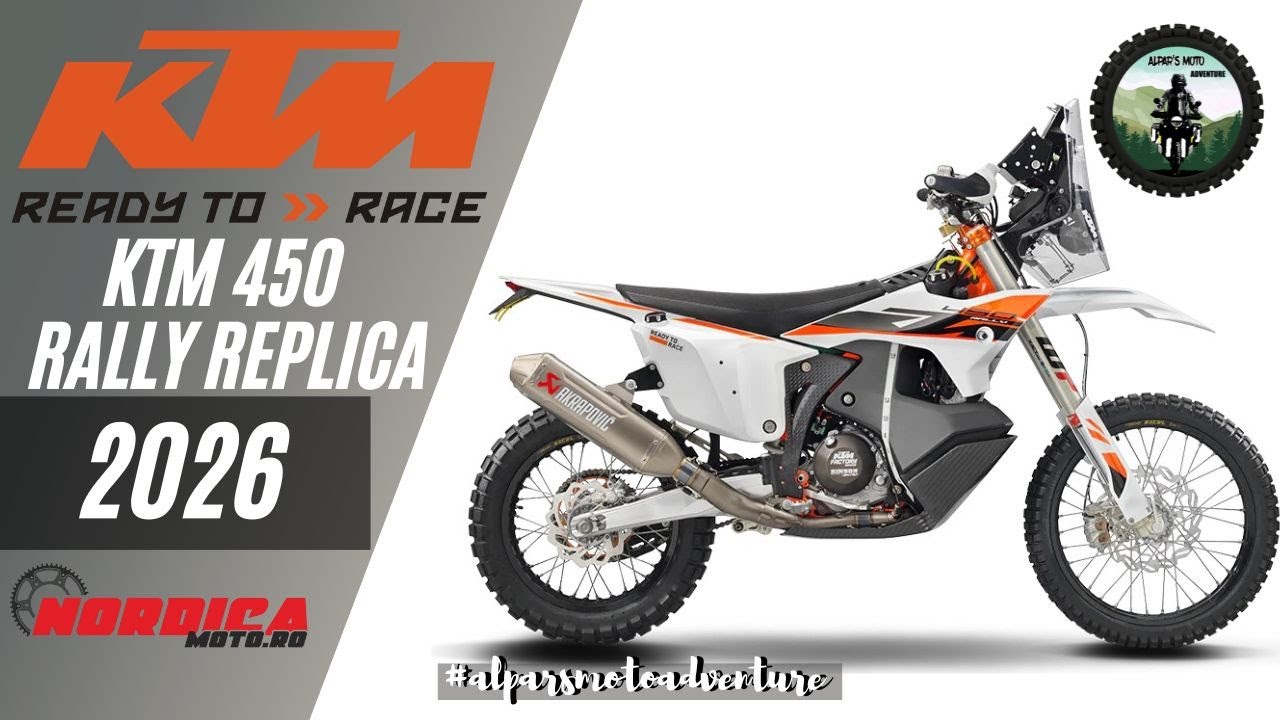 A Dakar legenda - KTM 450 Rally Replica 2026 - limitált gyártás , csak 150 darab évente