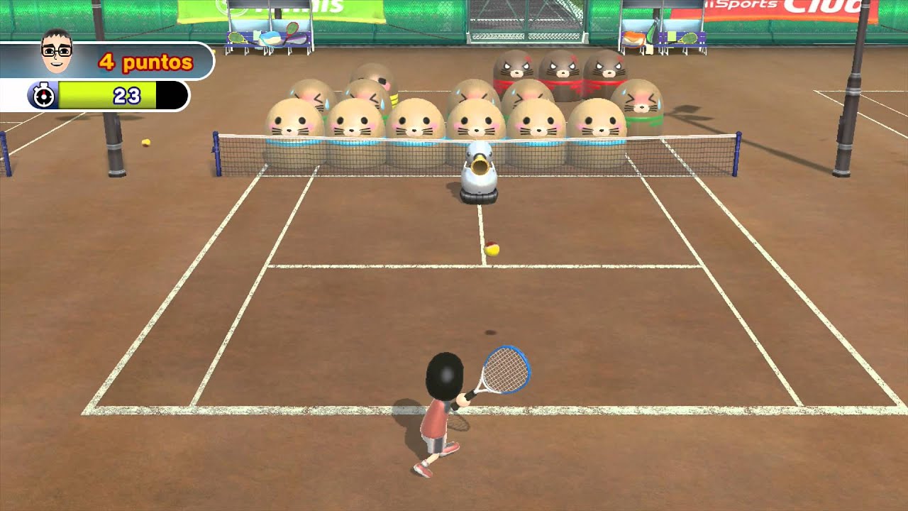 Wii Sports Club - Tennis: Training