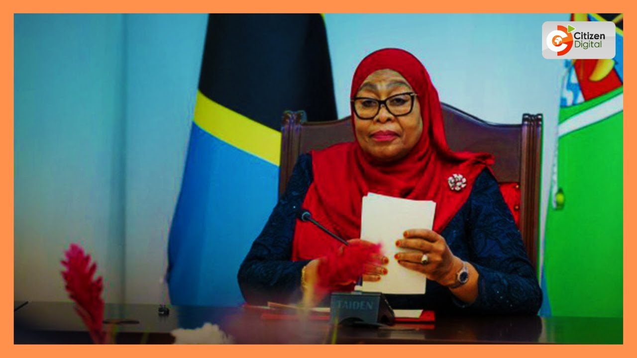 Tanzania President Samia Suluhu sworn in for second term