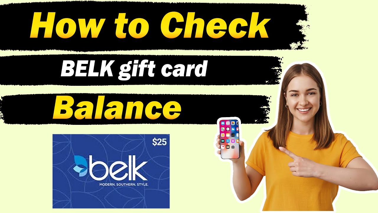 💳 Check Your Belk Gift Card Balance Online &ndash; Easiest Method [2025]