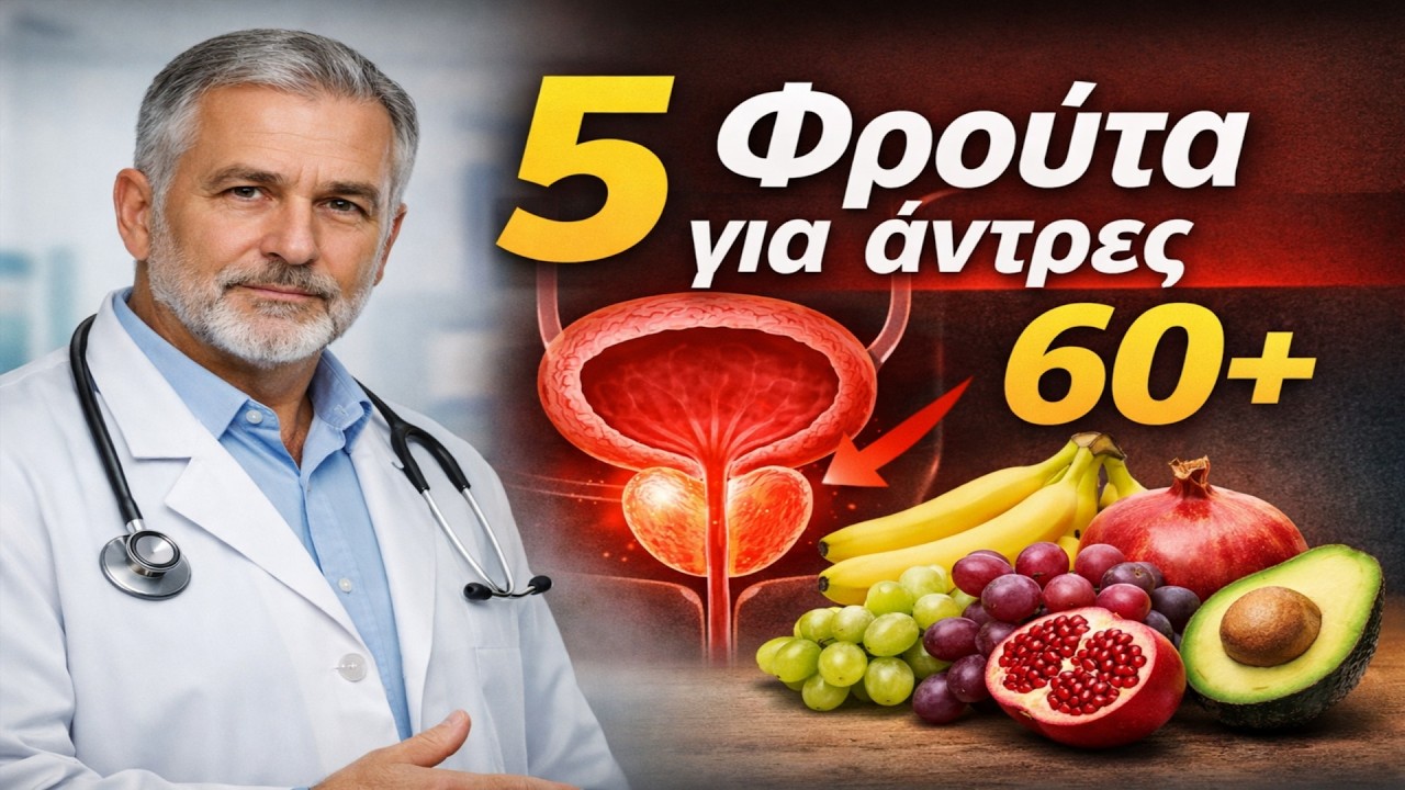 Ο προστάτης σας θα σας ευγνωμονεί! Αυτά είναι τα 5 φρούτα που κάθε άντρας άνω των 60 πρέπει οπωσδήπ
