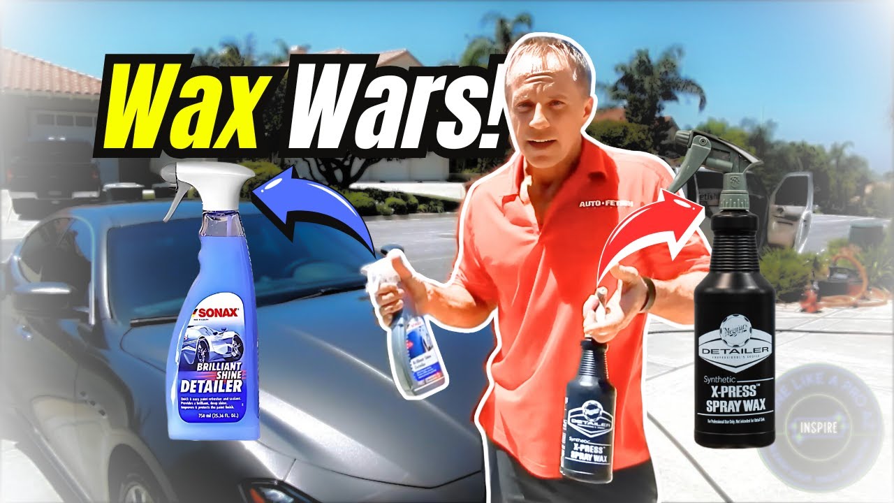 Sonax Brilliant Shine Detailer vs Meguiar's Xpress Wax | Mobile Detailer's Honest Review!