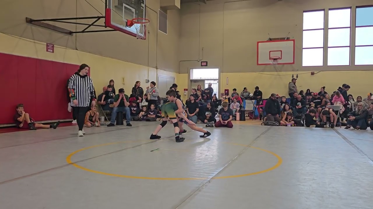 Gabriel Trujillo vs Adrian Oxford | Wrestling 80lbs 10U | SCWAY Oakdale Jr. Classic 2025