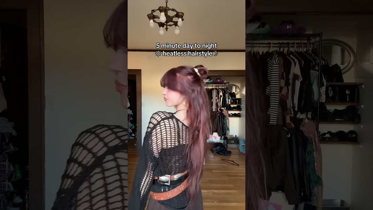 easy hairstyle for my on the go baddies     