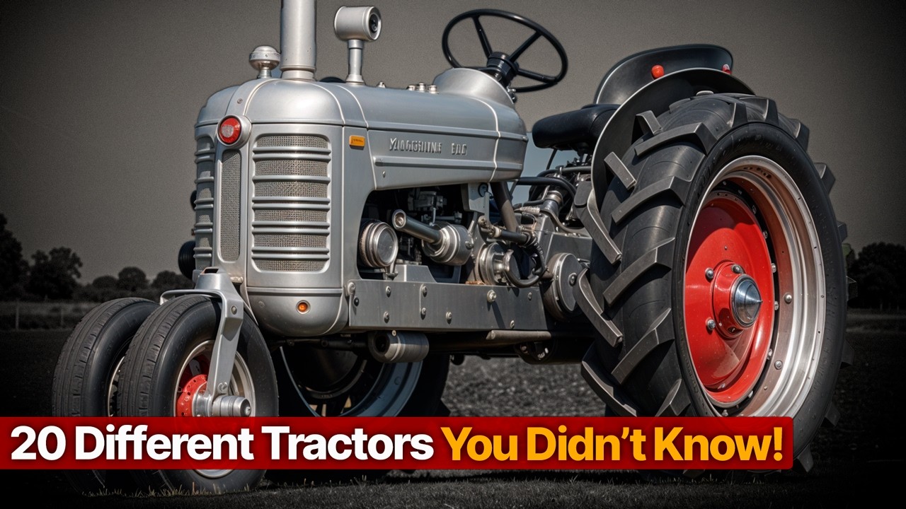 20 Different Tractors That You Didn't Know Exist!
