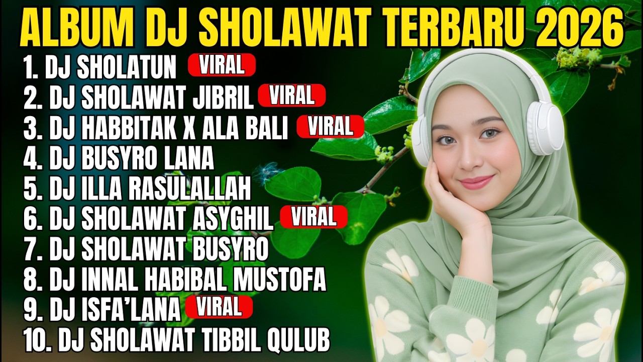 DJ SHOLAWAT VIRAL 2026 | Habbitak x Ala Bali & Sholawat Jibril Pembuka Rezeki