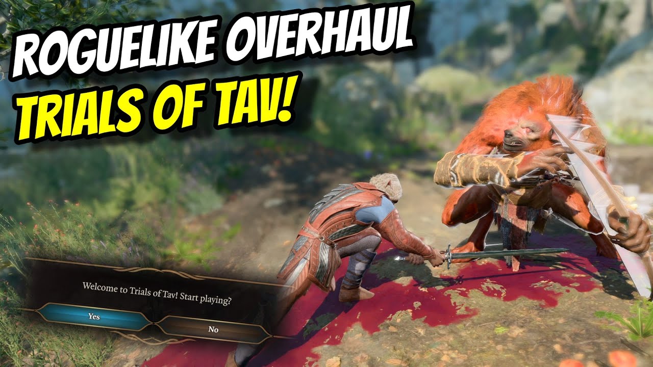 The Roguelike Overhaul Mod! Trials of Tav Reloaded - Baldur's Gate 3