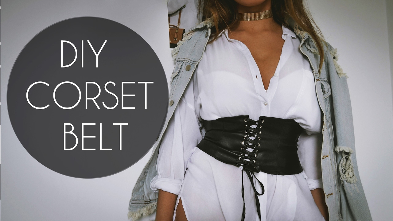 DIY CORSET BELT | Tijana Arsenijevic