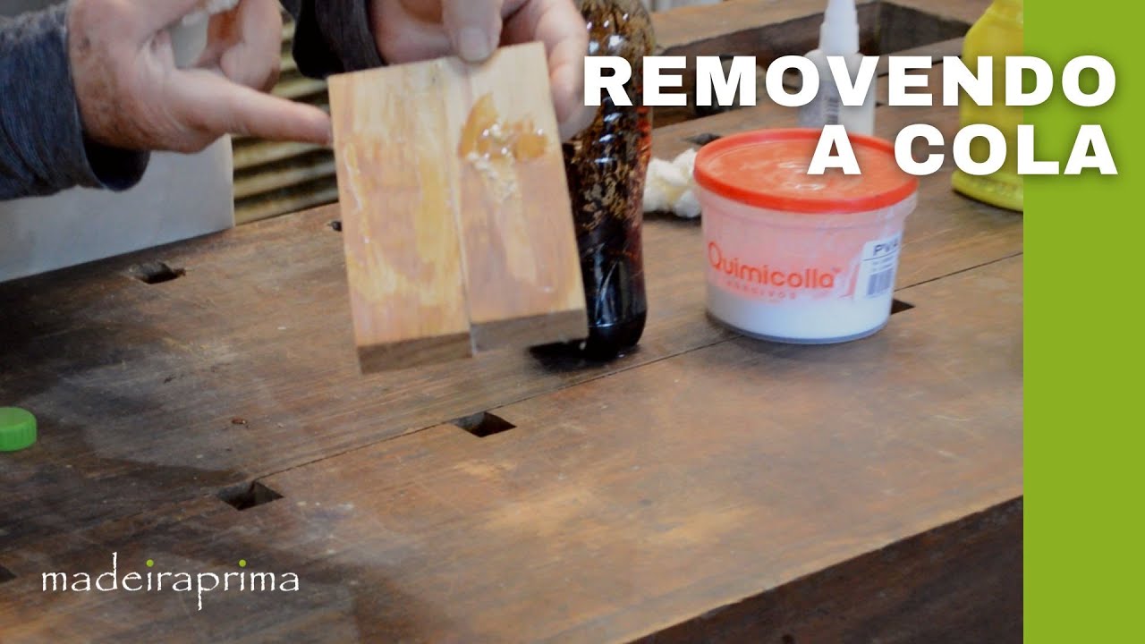 Limpeza de colas | Tutorial de Marcenaria