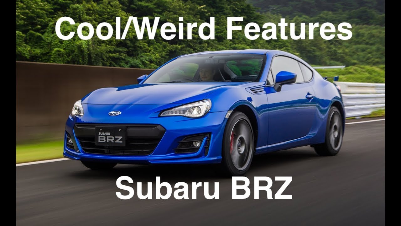 Интересные/необычные особенности Subaru BRZ