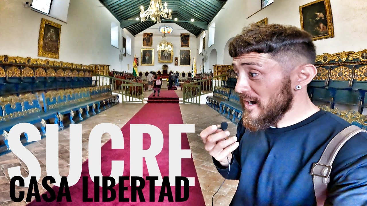 RECORRO La CASA de la LIBERTAD en SUCRE 👉 HISTORIA PURA 😲 La PATRIA GRANDE