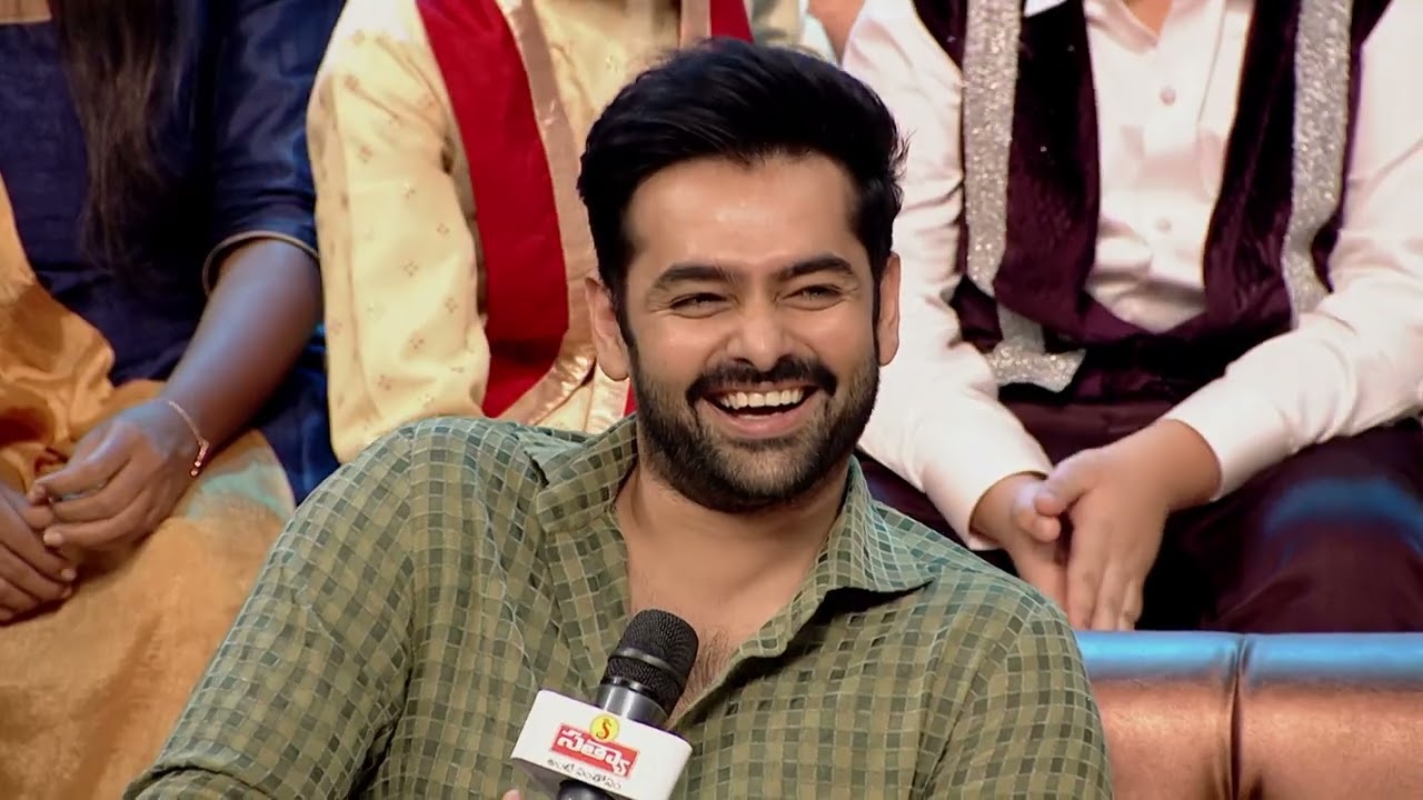 Ram Pothineni Laughs at Ananth Sriram&rsquo;s Act | SaReGaMaPa Li'l Champs | Sat & Sun at 9PM | Zee Telugu
