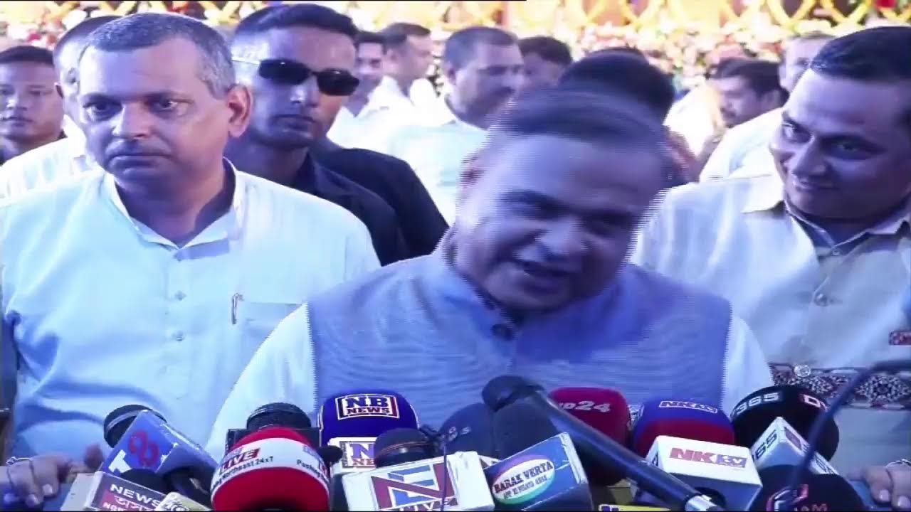 Live: Addressing Press at DSA Ground, Silchar