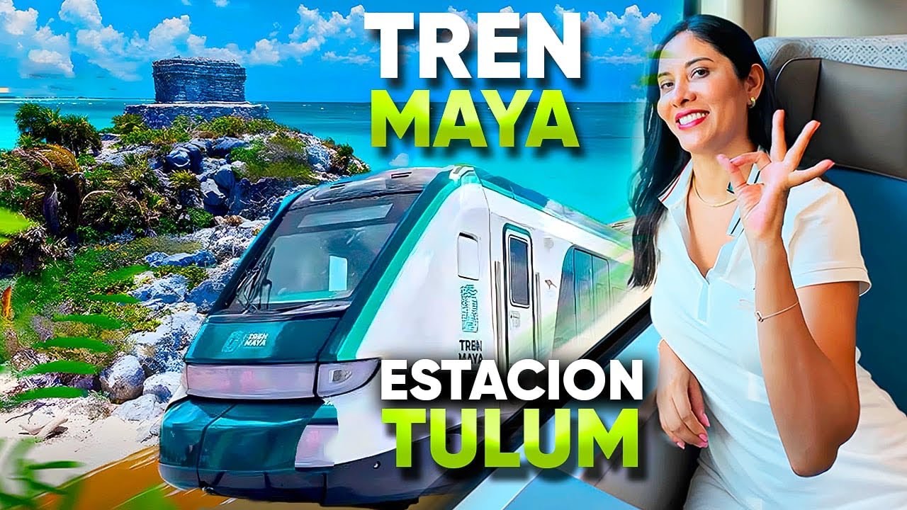 ¡Explora el Tren Maya de Tulum! Un recorrido a la estación del Aeropuerto Tulum.